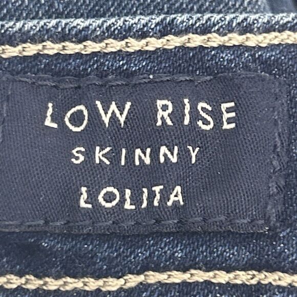 Lucky Brand Jeans Women's 10 / 30 Lolita Low Rise Skinny Ankle Stretch Blue NEW - Picture 4 of 16